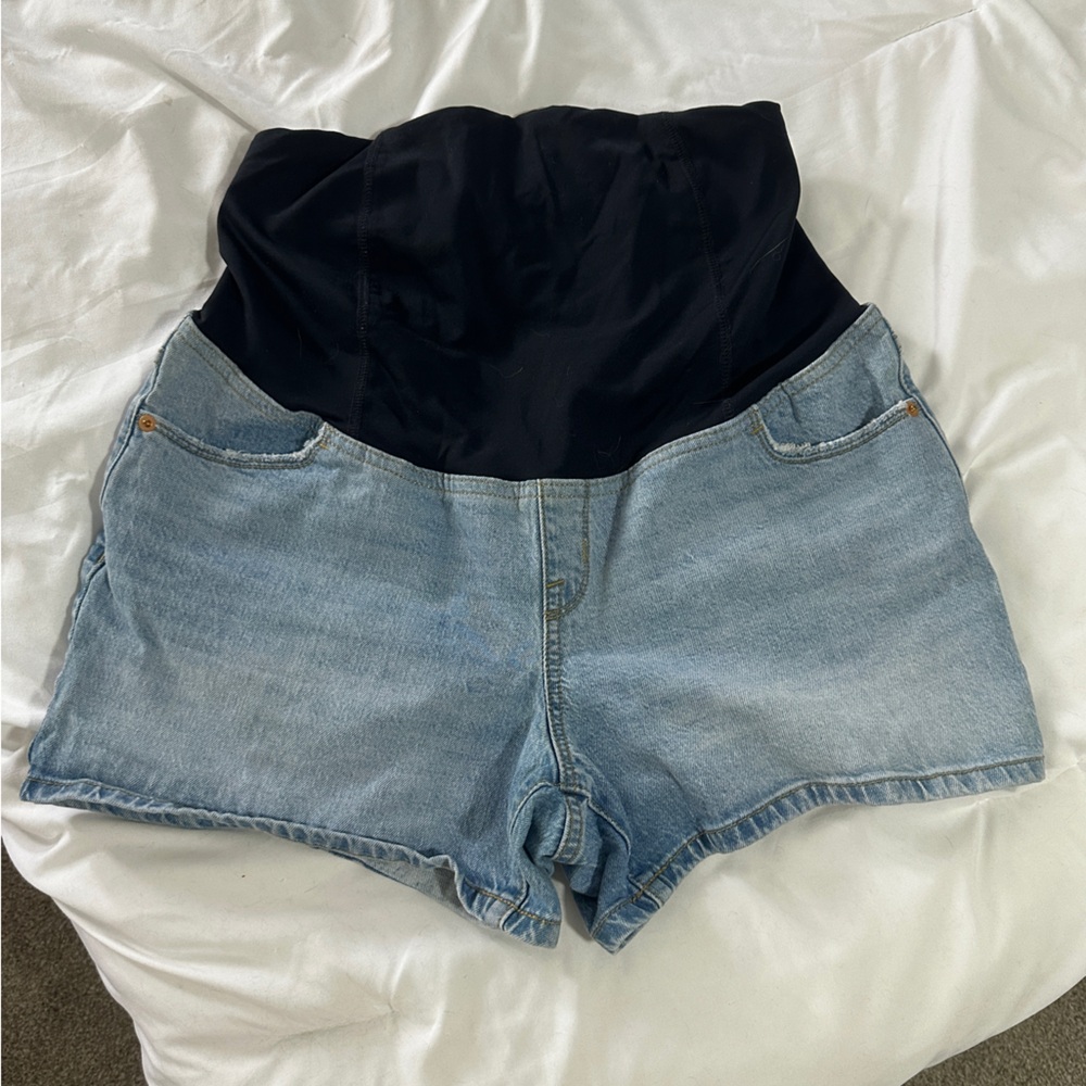 Isabel Maternity by Ingrid & Isabel Blue Jean Shorts